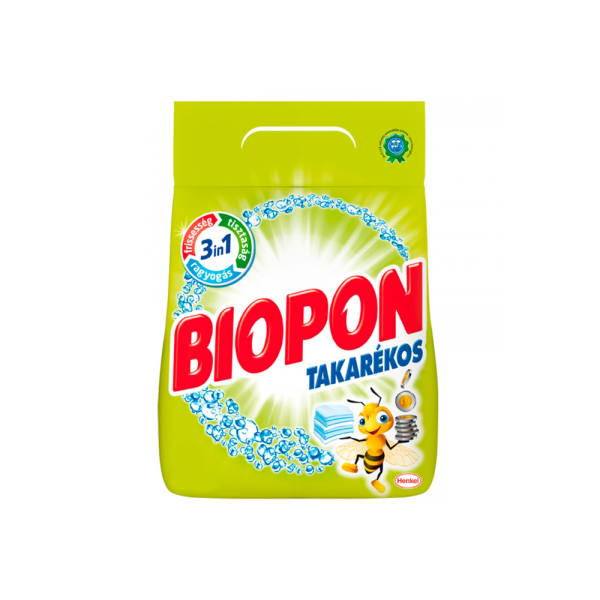 Biopon takarékos mosópor, 2,34 kg, (50 mosás)