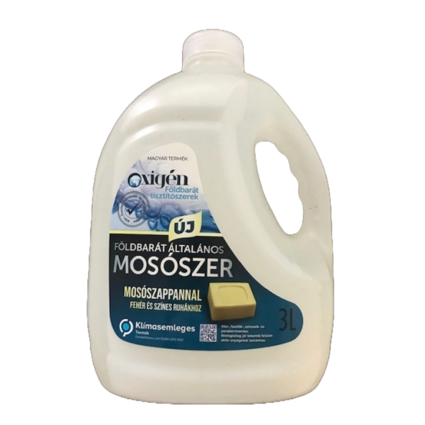 Oxigén földbarát mosószer Fehér 3 Liter