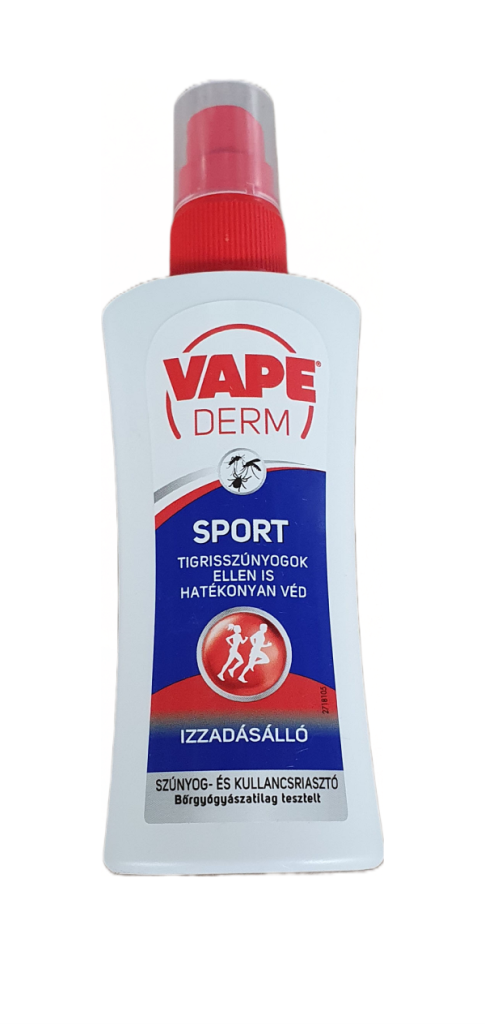 Vape Derm pumpás Sport 100 ml szúnyogriasztó