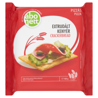 Abonett extrudált kenyér Pizzás
