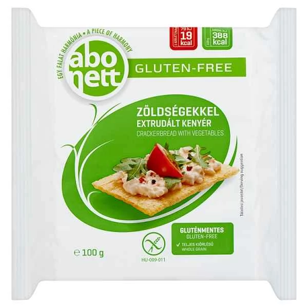 Abonett extrudált kenyér zöldséges
